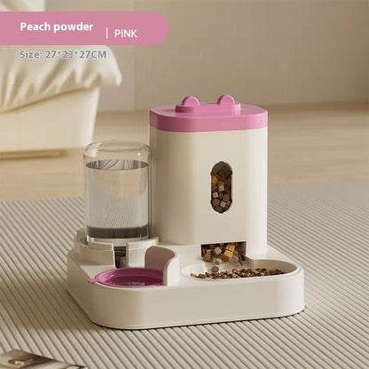 Automatic Cat and Dog Feeder Water Bowl