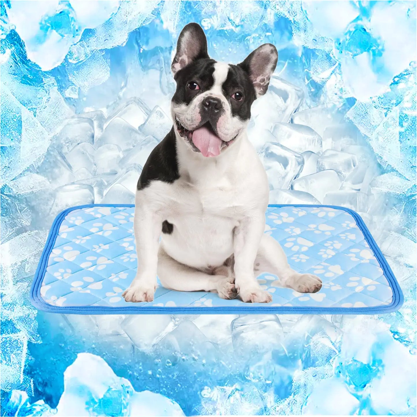 Self-Cooling Dog Mat – Non-Toxic, Color-Changing, Summer Relief for Pets