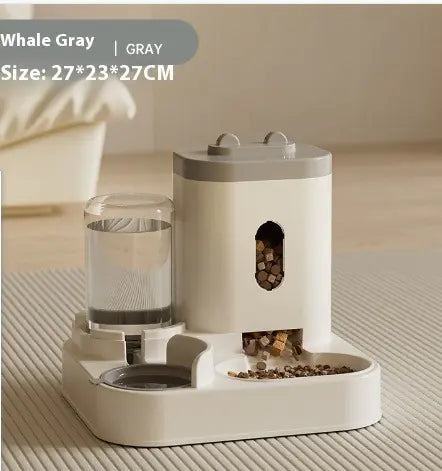 Automatic Cat and Dog Feeder Water Bowl