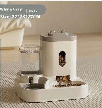 Automatic Cat and Dog Feeder Water Bowl