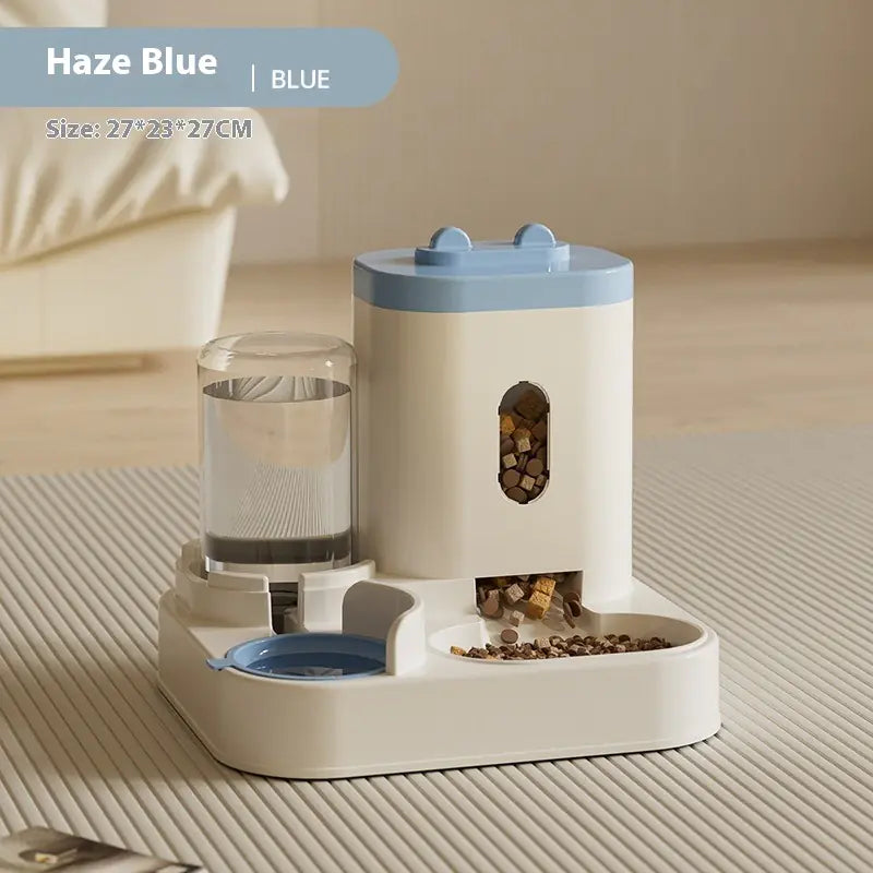 Automatic Cat and Dog Feeder Water Bowl