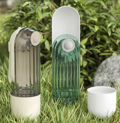 2-in-1 Portable Pet Water & Food Bottle