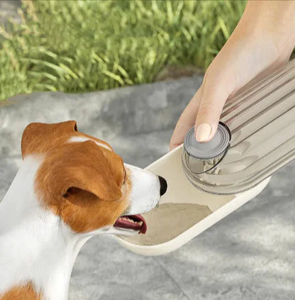 2-in-1 Portable Pet Water & Food Bottle