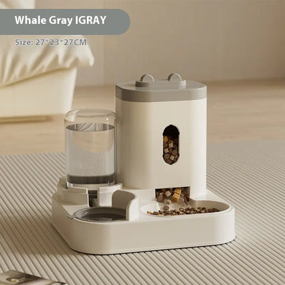 Automatic Cat and Dog Feeder Water Bowl